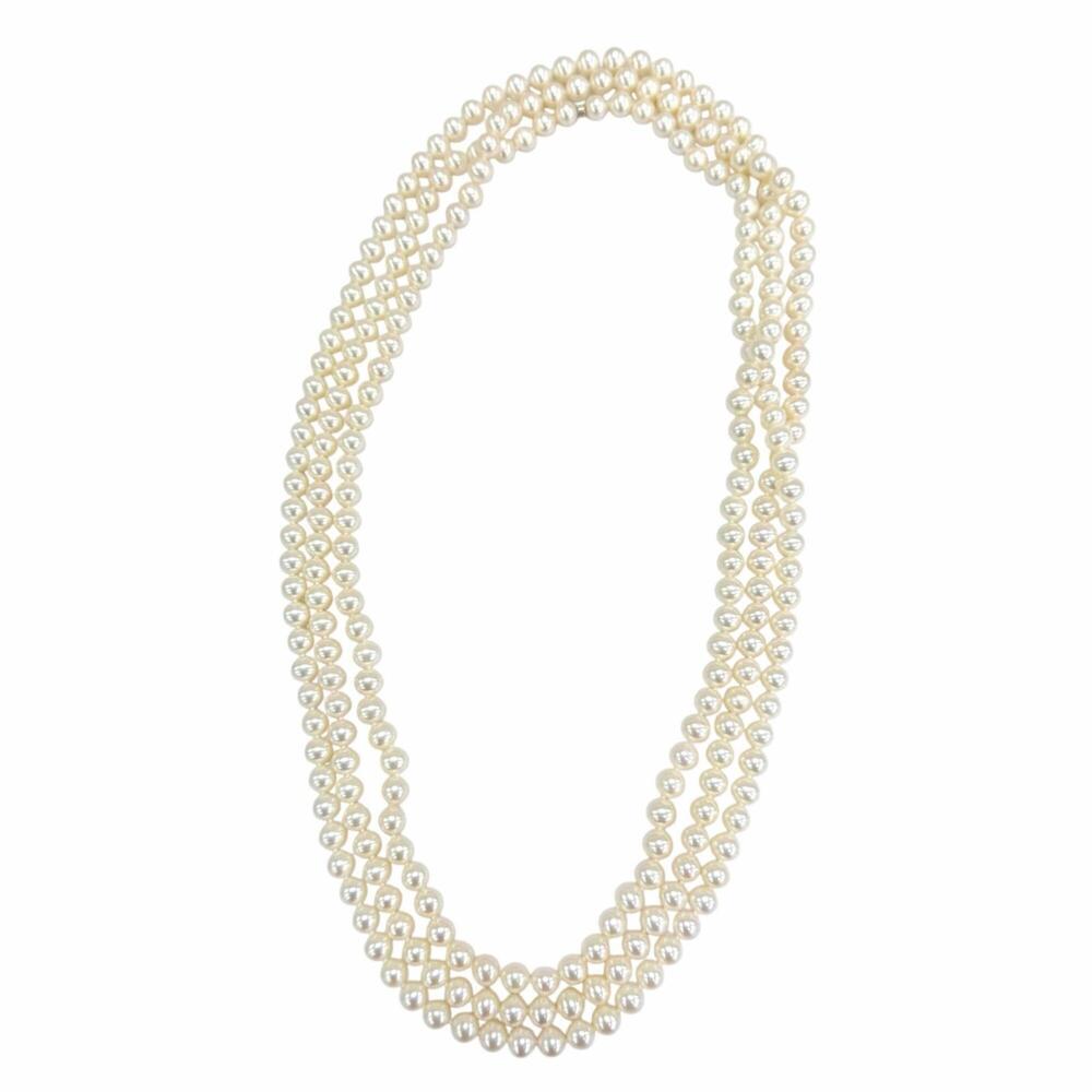 TIFFANY&Co. Tiffany Ziegfeld Collection Pearl Wrap Necklace, Freshwater Pearl...